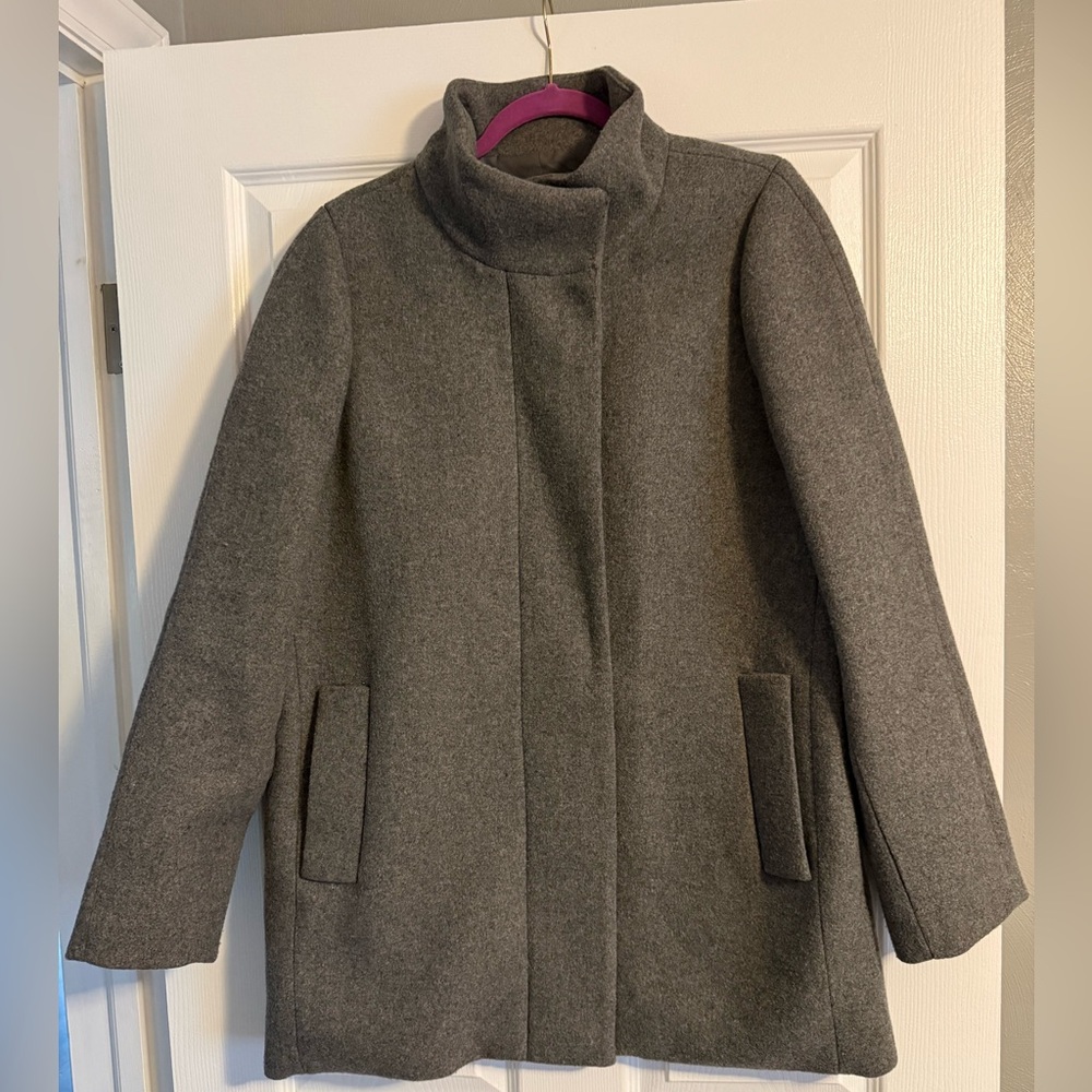 J Crew Mercantile Gray Coat